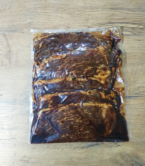 Tenderized BBQ Beef Steak