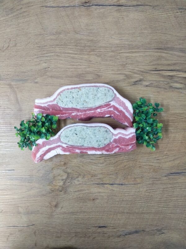 Sage & Onion Stuffed Pork Slices